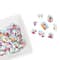 CousinDIY Silver Crystal AB Glass Sew-On Rhinestones, 48ct.